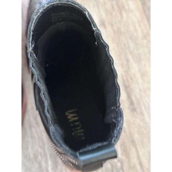 Mi.iM Miracle Miles Women's Black Leather Pointed Toe Bryce Western Boots Size 9 - Picture 6 of 7